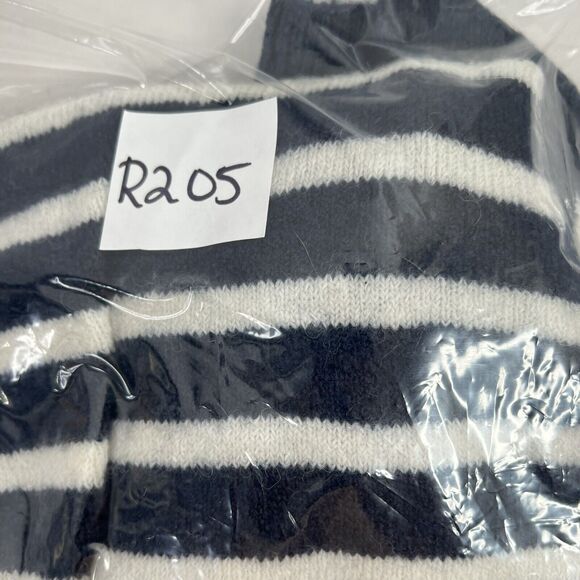 Madewell Sz S Cardigan Sweater Cozy Walker Striped Wool Alpaca Blend Nautical - Picture 11 of 11